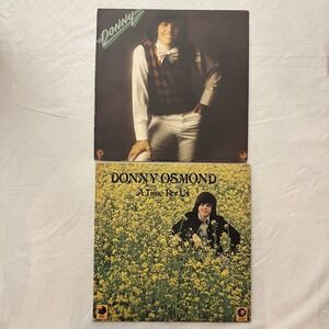 Donny Osmond Donny Vinyl Record Album MGM Records 1974 2‎ Record Lot